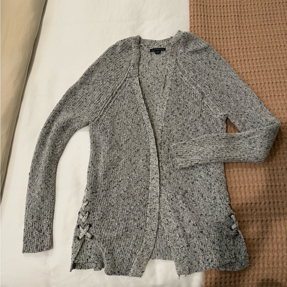 American Eagle Grey Cardigan